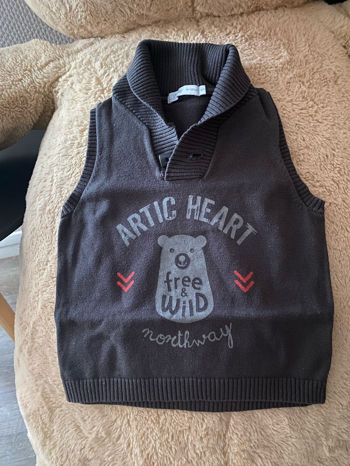 Pull fin sans manches - 36mois