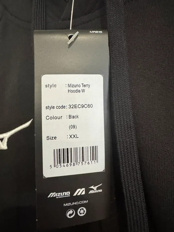 Sweat / Pull Mizuno Noir Taille XXL - photo numéro 5