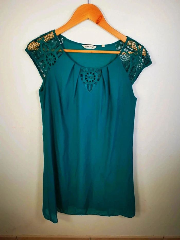 C34 robe vert naf naf S
