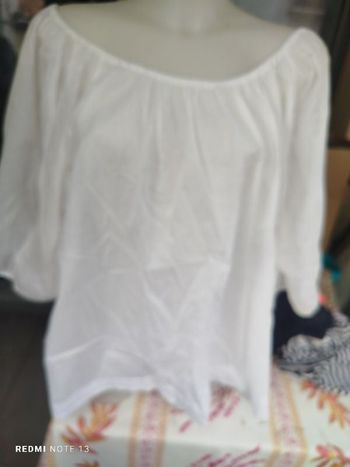 #kytieSfemme. Chemise blouse manche 3/4 taille S