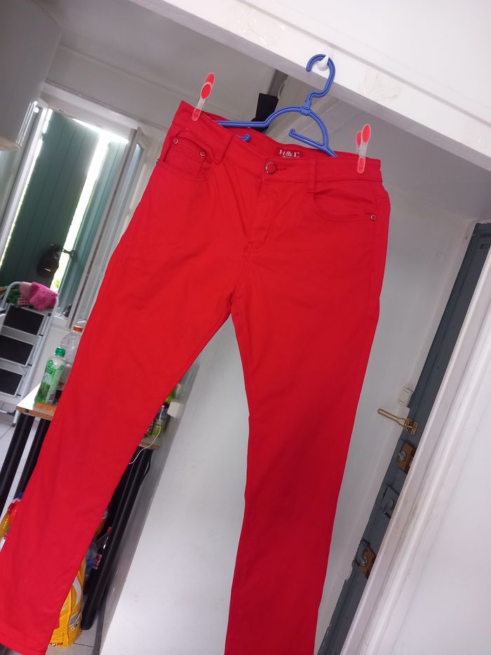 Jean de femme slim taille 40 marque H&L - photo numéro 5
