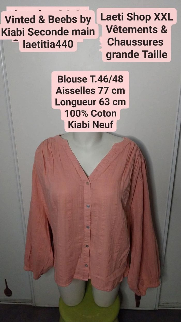 Blouse T.46/48 kiabi