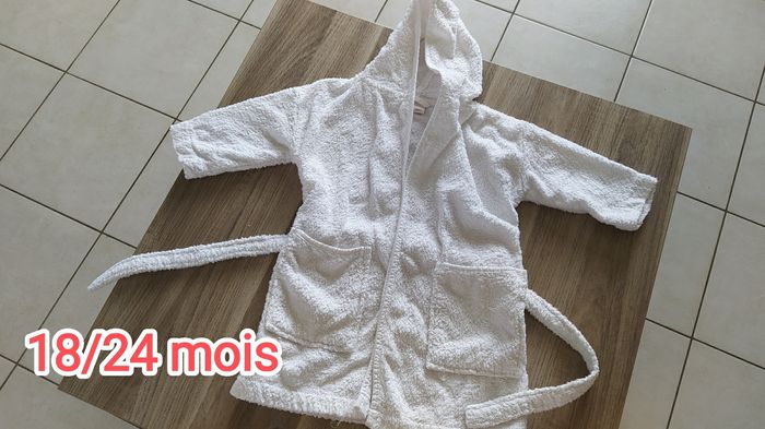 Peignoir mixte 18/24 mois
