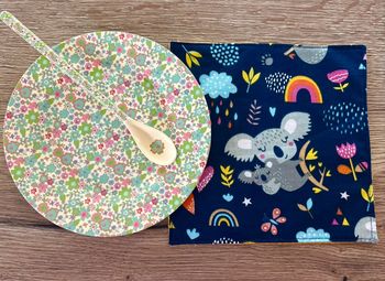 Serviette de table lavable