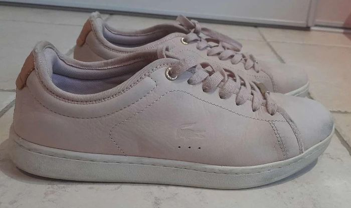 Basket rose lacoste