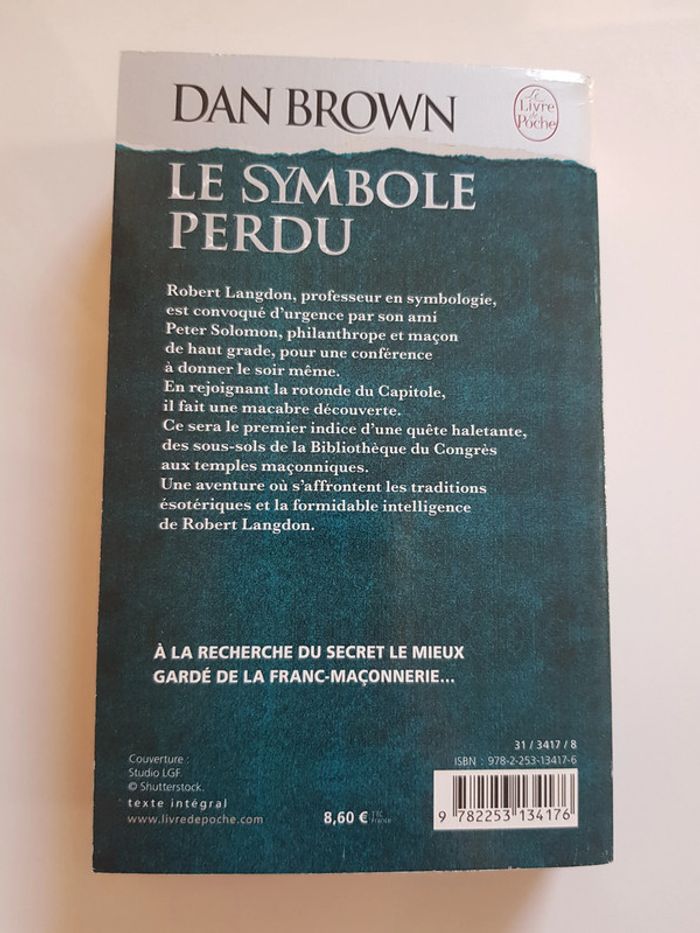 Le symbole perdu dan brown - photo numéro 4