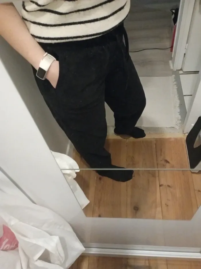 Pantalon cargo noir Primark - photo numéro 3