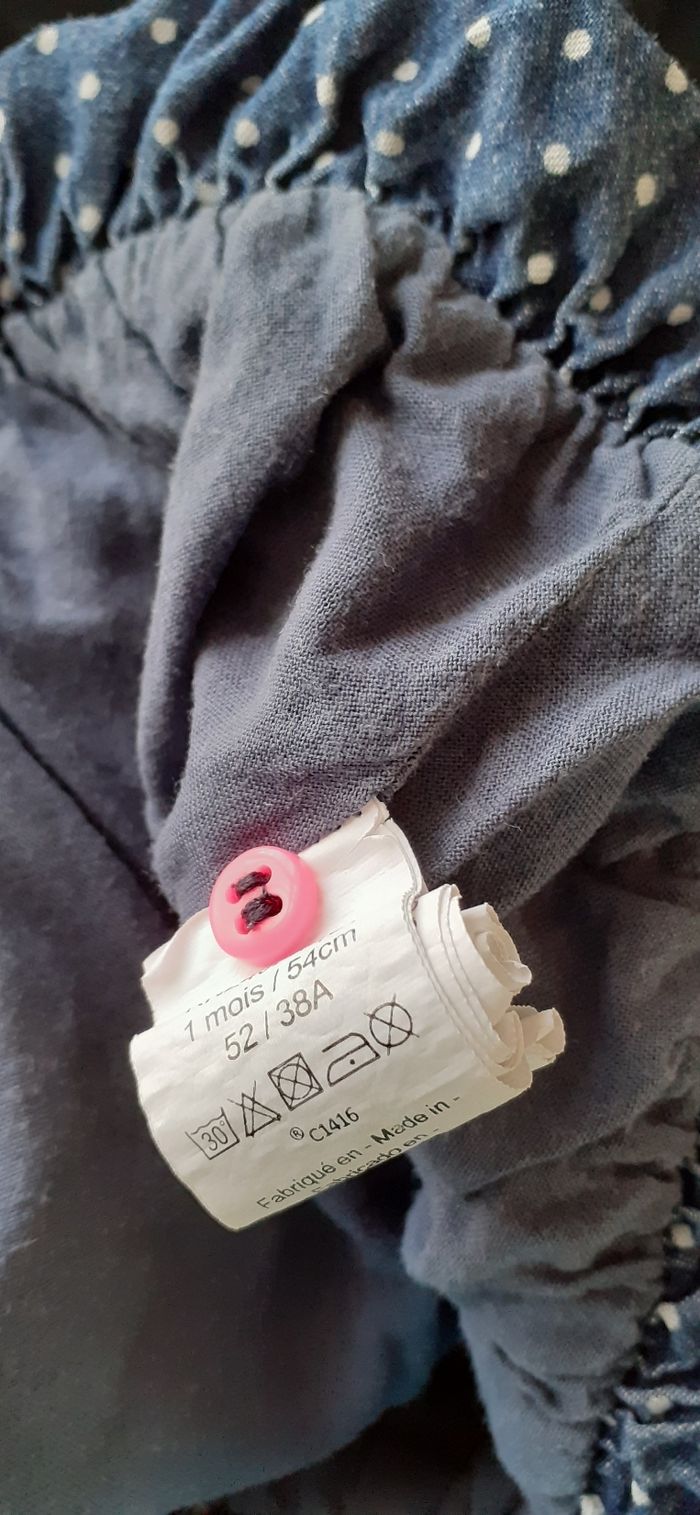 Robe bébé fille 1 mois - photo numéro 4