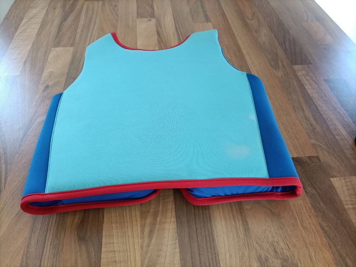 Gilet de flottaison nabaiji bleu et rouge 18-30 kg - photo numéro 5
