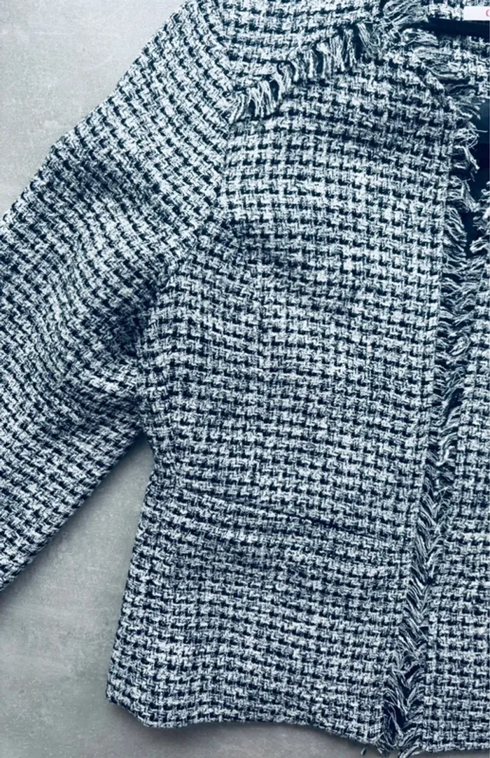 Magnifique veste blazer en tweed Camaïeu neuve - photo numéro 3
