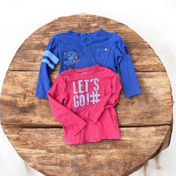Lot t-shirt manche longue 4 ans