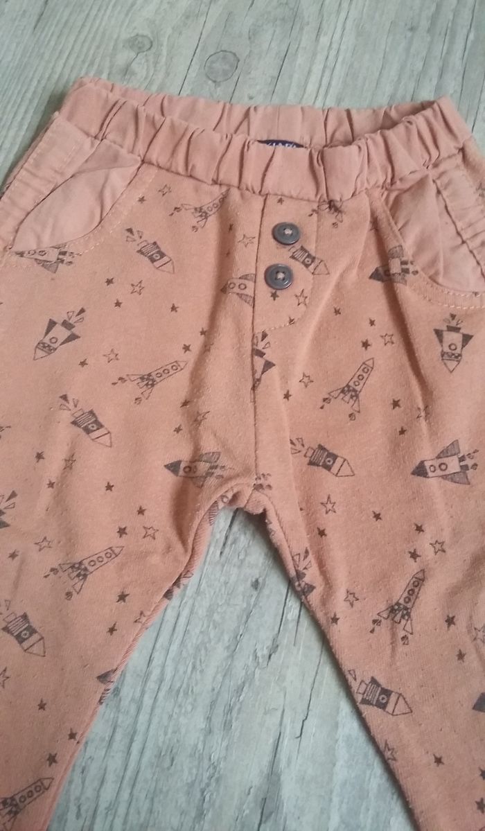 Pantalon en coton 18 mois Kiabi - photo numéro 4