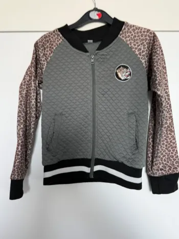 Veste zippé tigre