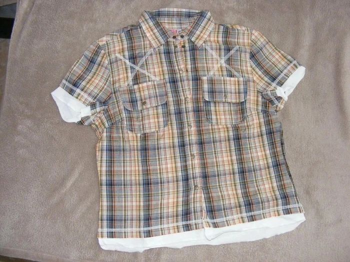 Chemise femme Rainbow rayée
neuve