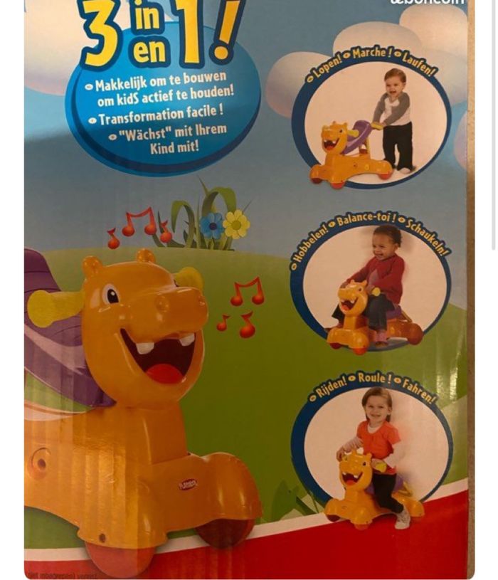 Hippo bolide playskool neuf - photo numéro 2