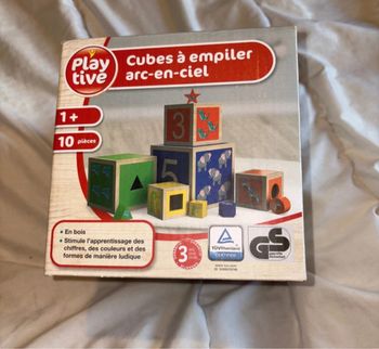 Cube d’activité à empiler