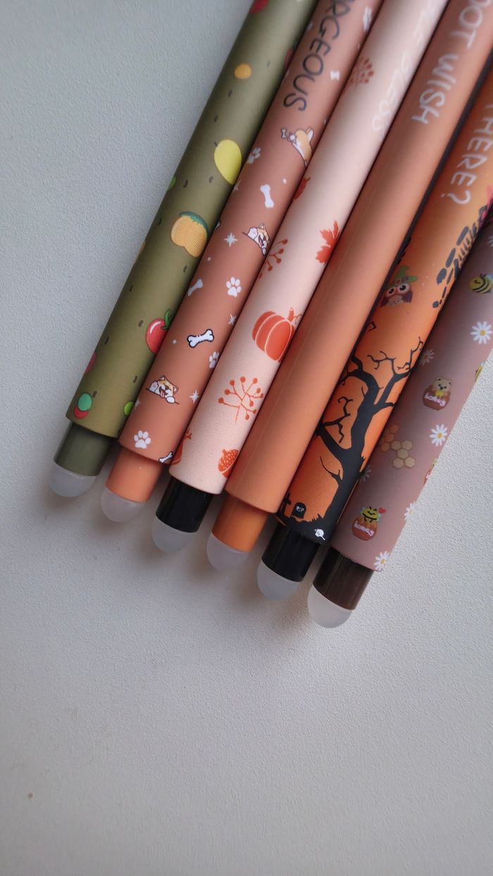 Lot de 6 stylos collection animaux kawaii - photo numéro 4