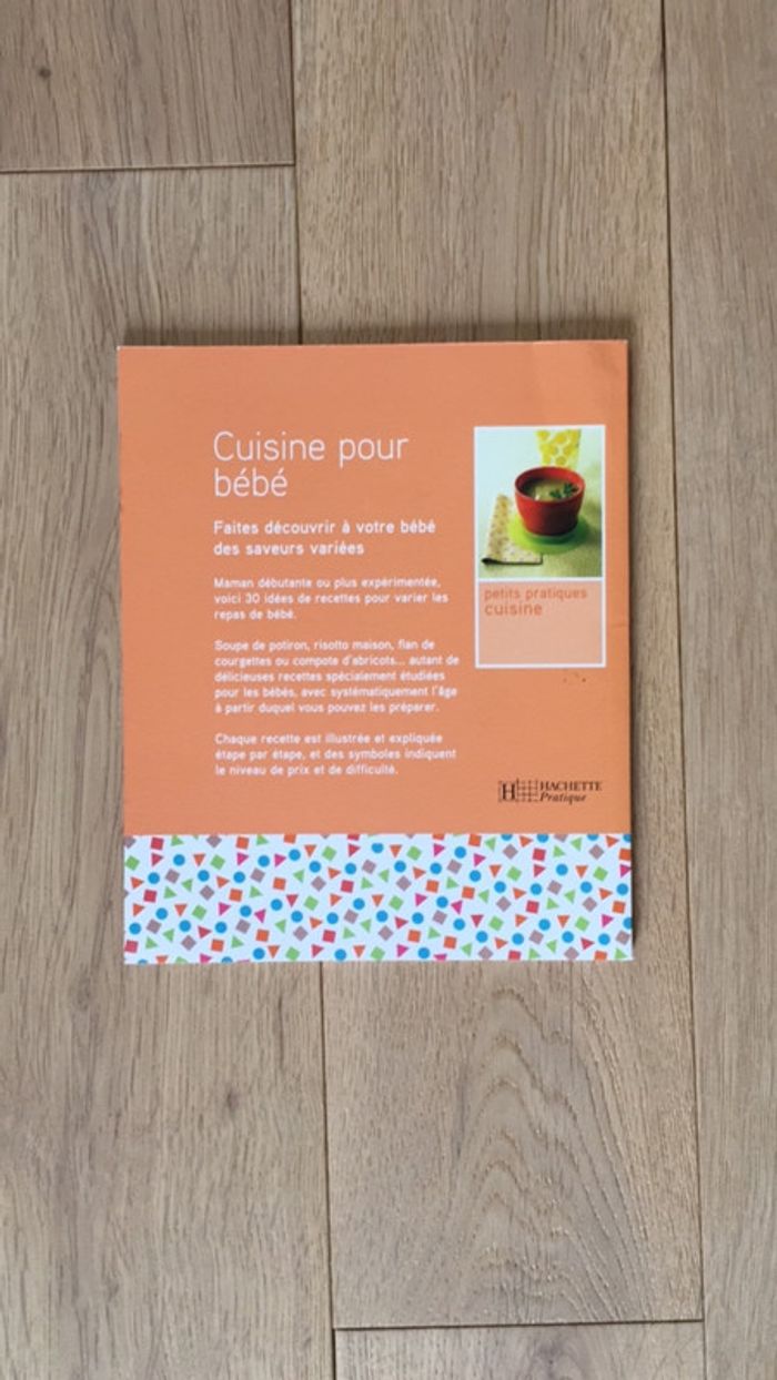 Livre recettes bébé - photo numéro 2