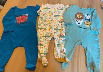 Lot de 3 pyjamas légers 