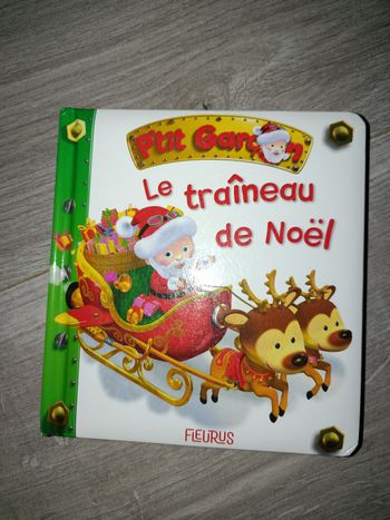 Livre le traineau de Noël oel