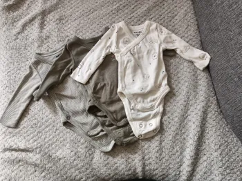 Lot de 3 body naissance - KIABI
