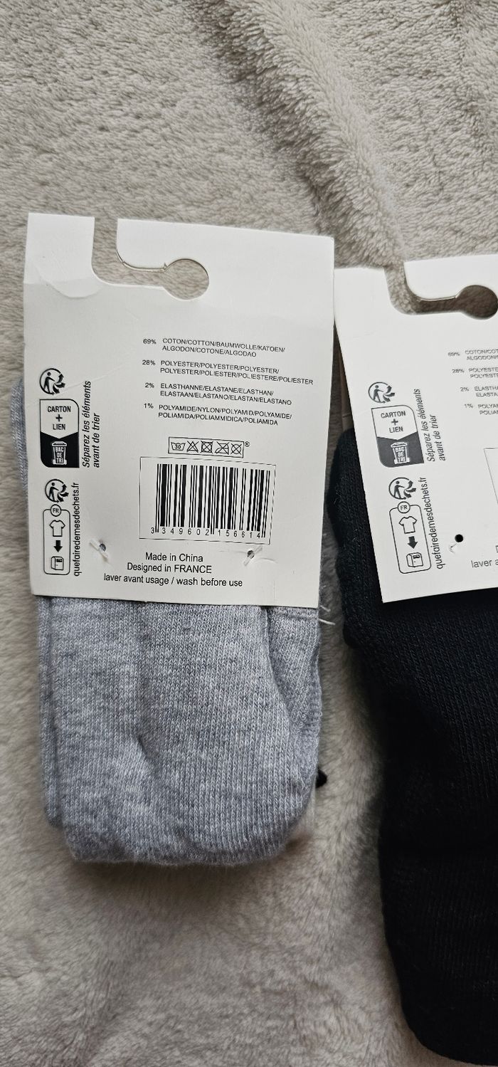 Lot de 2 collants chauds fille – Neufs, taille 4-5 ans - photo numéro 7