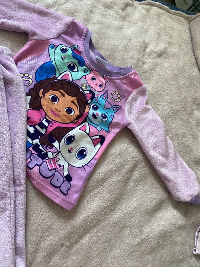 Pyjama polaire gabby chat 4 ans - photo numéro 4