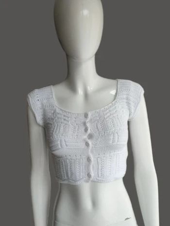 Top court blanc Jennyfer