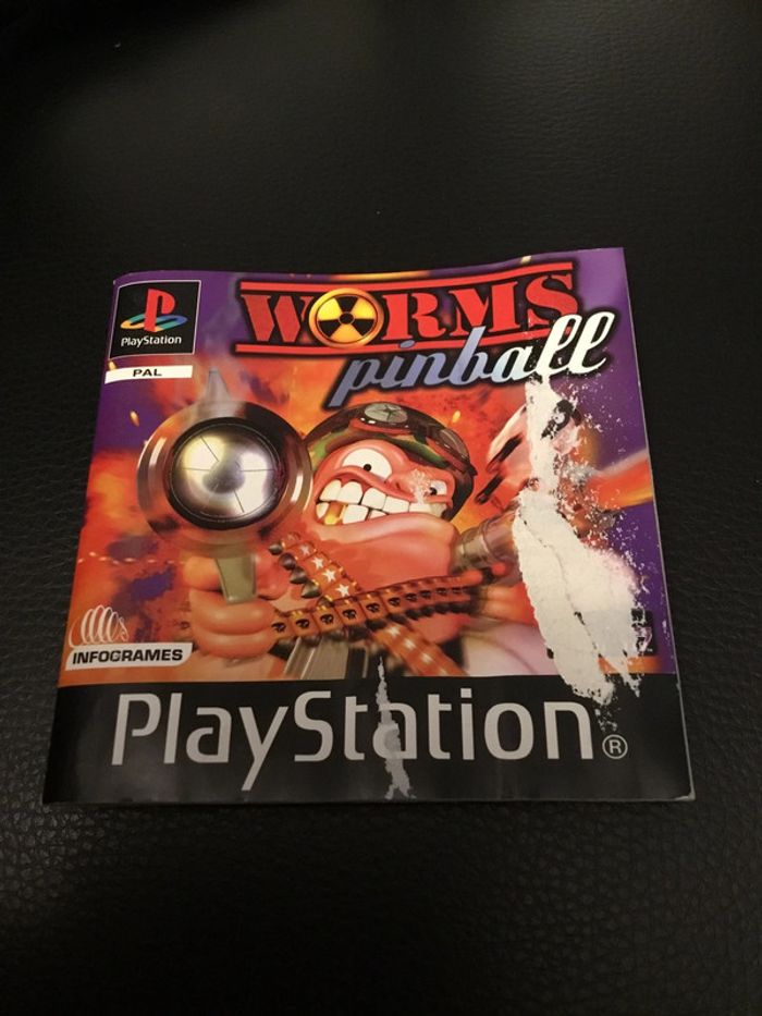 Jeu PlayStation 1 Worms Pinball pal multilingue - photo numéro 5