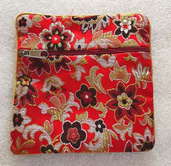 Pochette effet japonisant