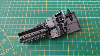 Ensemble volant socle pièce détachée miniature burago bugatti type 59 1934 1/18 #B57