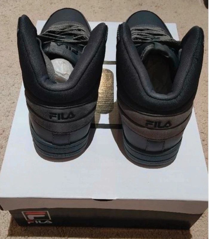 Baskets sneakers homme Fila montantes cuir neuves P42 - photo numéro 4