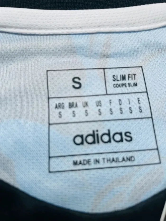 Maillot concept foot Japon bleu dragon fleurs taille S - photo numéro 8