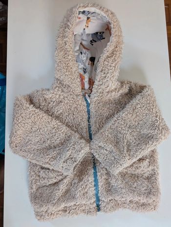 Manteau sherpa mouton fausse fourrure Tex