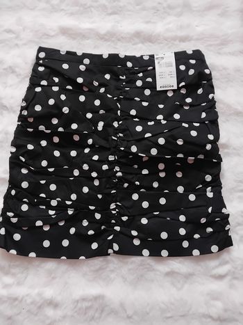 Mini jupe à pois, Gemo, taille 40