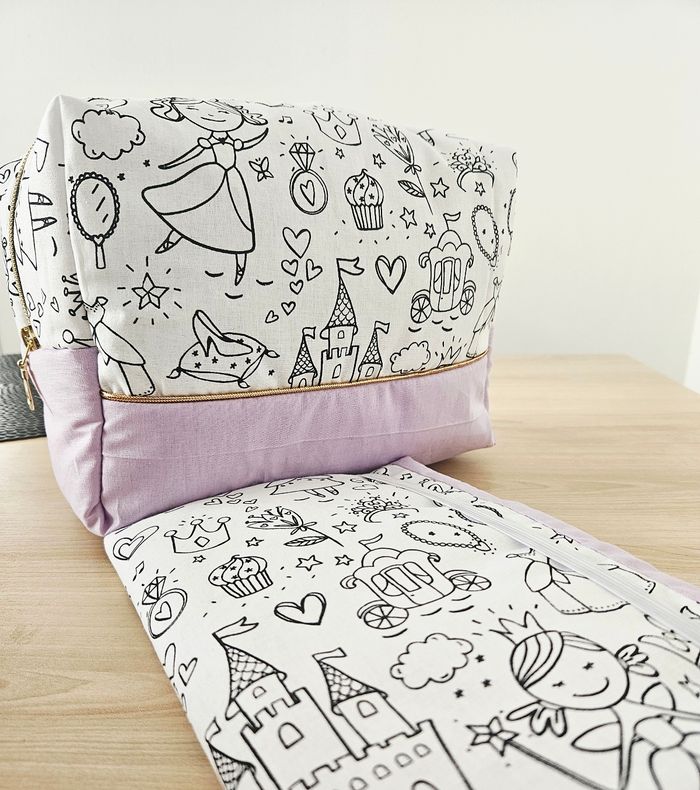 Lot protege carnet / trousse de toilette - photo numéro 5