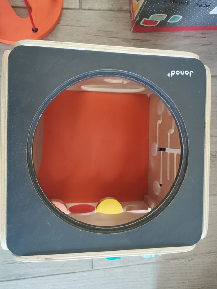 Cube d'activité maxi looping en bois - photo numéro 9