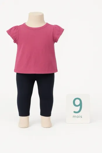 Ensemble bébé 9 mois T-shirt & legging