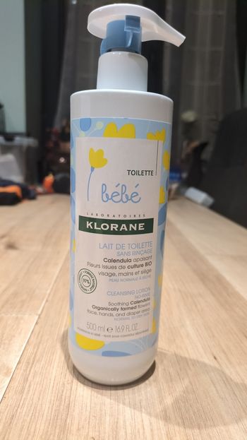 Lait de toilette Klorane