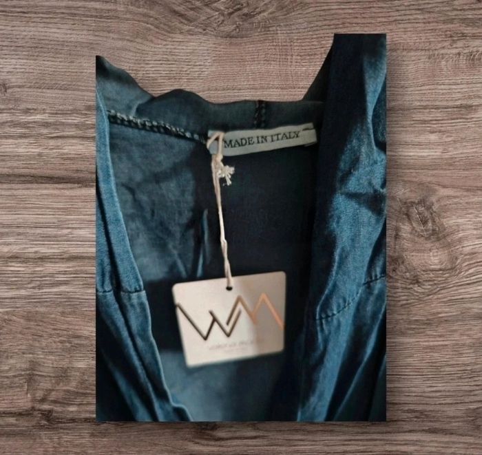 Chemise longue "jeans" Made In Italy T.U - photo numéro 6