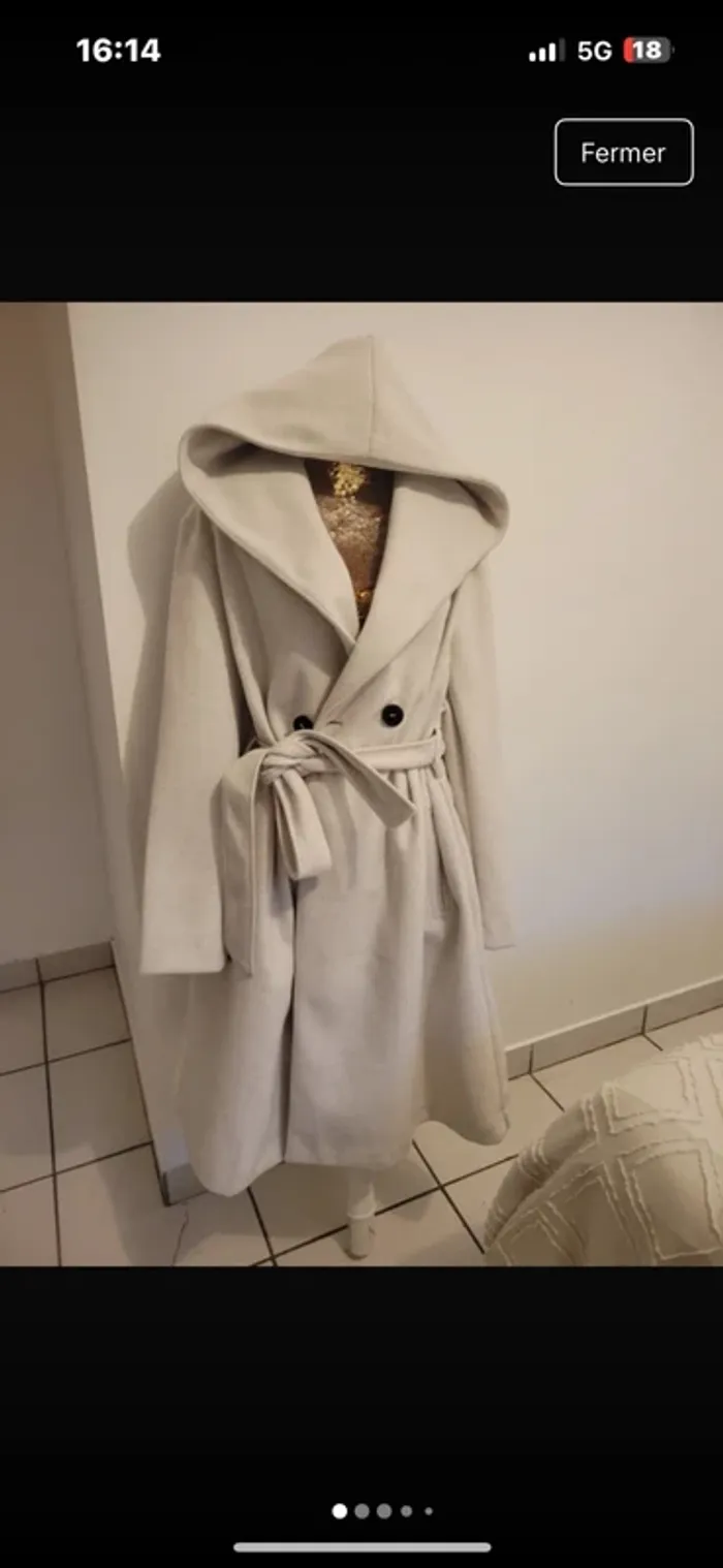 Manteau Zara neuve xxl - photo numéro 4