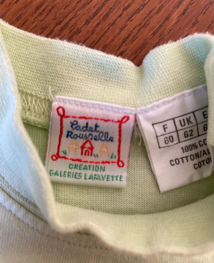 T-shirt manches courtes bébé 3 mois - photo numéro 3