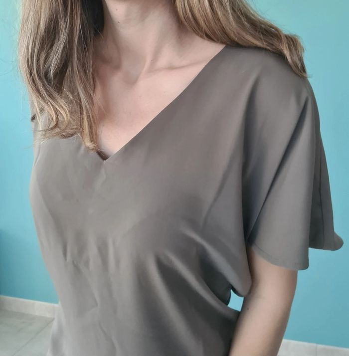Robe kaki LPB taille 34 neuve avec étiquette - photo numéro 3