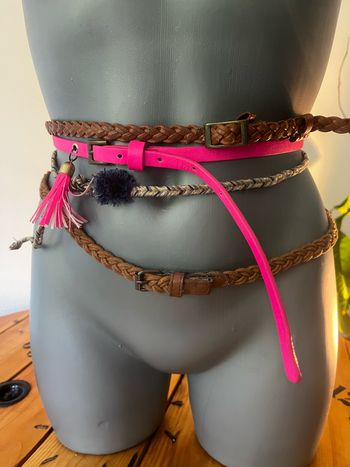 Lot ceinture 78 cm
