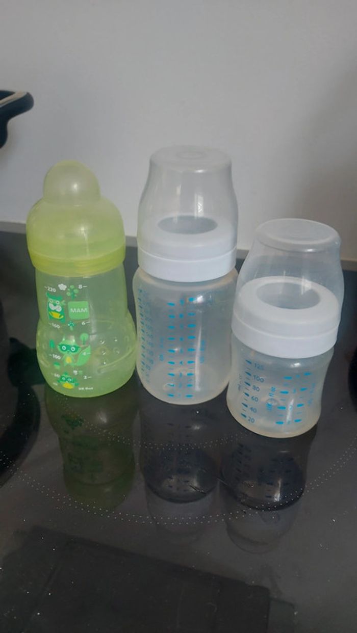 Lot de 3 biberons mam et avent - photo numéro 2