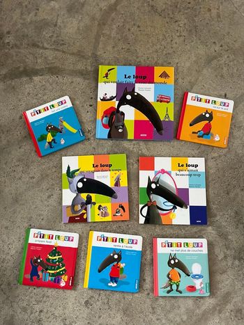 Lot livres p’tit loup