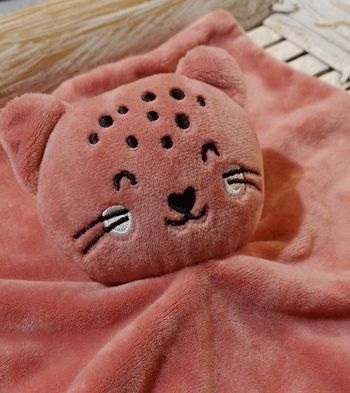 Doudou panthère rose