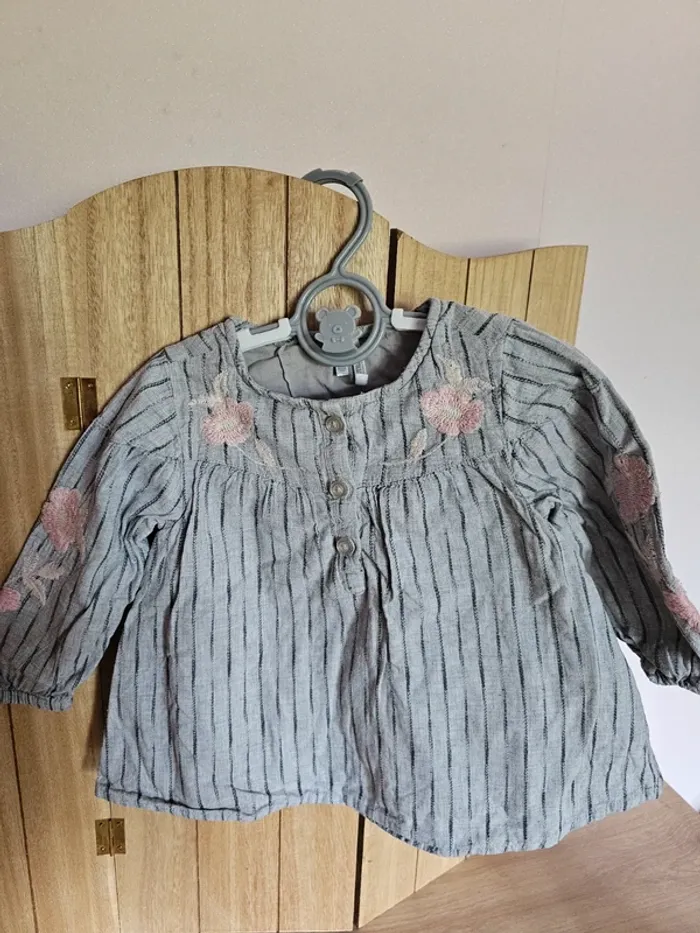 Haut chemise manche longue 18 mois, orchestra
