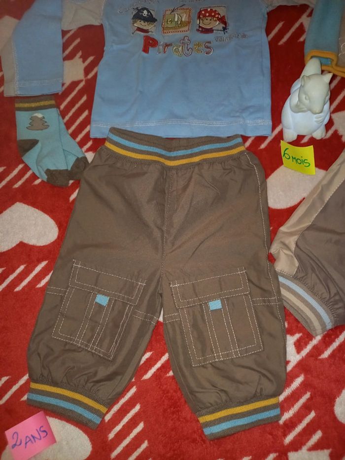 Gros Lot 🩵d'hiver 6 mois bien chaud💙 7 pièces bébé garçon 👦 - photo numéro 6