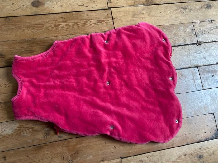 Gigoteuse turbulette velours fuschia 0/6 mois Kiabi - photo numéro 5